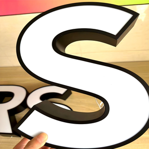 Chất Lượng Cao 3D Dấu Hiệu <span class=keywords><strong>LED</strong></span> Thư Ánh Sáng Tùy Chỉnh Cửa Hàng Phía Trước Dấu Hiệu Chiếu Sáng Frontlit Thư Kênh Thư Dấu Hiệu - Product Image 2