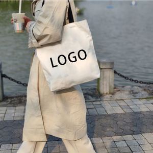 Bolsa de Tela de Algodón Reutilizable, Ecológica, Reciclada, Personalizada con Logotipo, para Compras, Impresa a Medida - Product Image 3