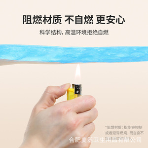 Thickened universal range hood oil-absorbing cotton blue <b>film</b> oil tray pad oil box kitchen waterproof and oil-proof sticker - Product Image 4