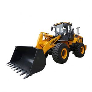 Liugong chargeuse sur pneus Clg856H CLG855N prix 5 tonnes chargeur godet frontal avec moteur CUMINS - Product Image 1