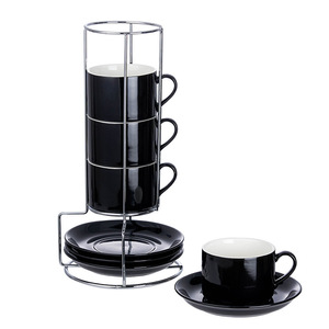 Mini tasse à expresso en céramique 3oz personnalisée minuscule sublimation imprimée avec poignée pour un usage quotidien ou les fêtes - Product Image 5