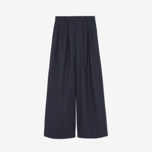 Pantalons plissés en <span class=keywords><strong>laine</strong></span> mélangée pour hommes, décontractés, de haute qualité, sur mesure, pantalons amples pour hommes, adaptés à l'automne <span class=keywords><strong>et</strong></span> à l'hiver - Product Image 3