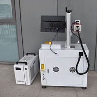 Machine de marquage laser UV 5W/10W, machine de lettrage et de codage, machine de gravure automatique pour plastique, cristal, feuilles, verre