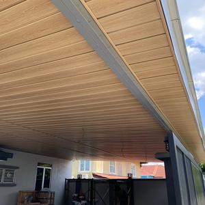 Plaques de plafond en PVC, <span class=keywords><strong>lambris</strong></span> PVC, panneau PVC imperméable pour la décoration de plafond intérieur - Product Image 2
