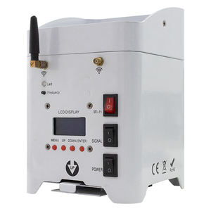 Lumière PAR à 4 LED contrôlée par application, alimentée par batterie, pour DJ, scène de club, performance et utilisation en centre commercial, événement de fête - Product Image 2