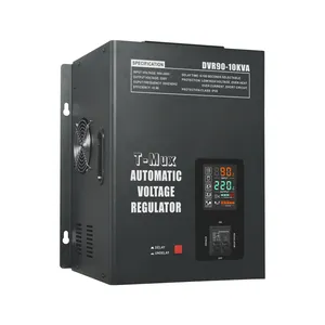 DVR90-10KVA Relay pelindung voltase otomatis, regulator voltase untuk soket TV untuk peralatan rumah