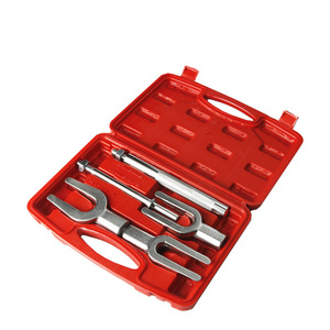 Juego de 3 piezas de extractor de rótulas tipo horquilla de acero para reparación de automóviles, estuche incluido - Product Image 1