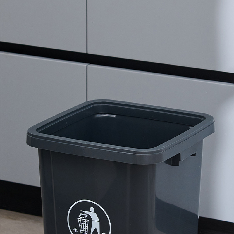20L rectangular open-top black/grey (with pressure frame wheels)