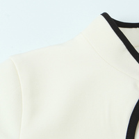 PB&ZA Femme 2026 Nouvelle Robe Mini Chic Tendance Été Couleurs Contrastées Élégante Sans Manches Robe Femme Vestidos Robe Mujer