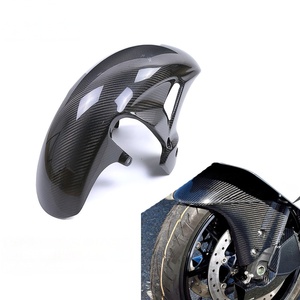 Guardabarros Delantero Ligero de Fibra de Carbono Seca 3K con Acabado Brillante de Carbono para Motocicleta GSX1300R Hayabusa - Product Image 1