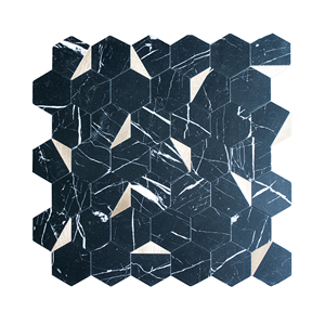 Azulejos hexagonales de metal <span class=keywords><strong>3d</strong></span>, novedad, oferta - Product Image 1