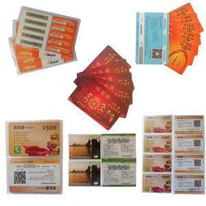 宝くじスクラッチカード印刷カスタムプロモーションメンバーシップロイヤリティPvcプラスチックスクラッチオフカード (QRコード付き) - Product Image 4