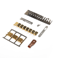 Pièces métalliques estampées sur mesure en acier inoxydable et aluminium : Clip de ceinture à ressort, Clip de câble, Support en tôle