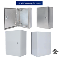 Caja de Distribución Eléctrica Metálica Impermeable IP66 con Certificación UL CE, Gabinete Eléctrico, Caja de Panel Eléctrico, Caja de Distribución de Acero