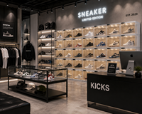Boîte à chaussures intelligente en plastique pour la maison, design moderne, télécommande, pas d'assemblage nécessaire