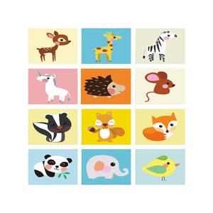 Animales <span class=keywords><strong>DIY</strong></span> pintura por números Kit de pintura niños imagen pinturas por números pintado a mano regalo único para niños Doctor 20x20cm - Product Image 2