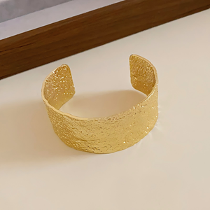 Chất Lượng Cao Mới Sang Trọng Thời Trang Hình Học Không Thường Xuyên Mở Đồng Hợp Kim Chất Liệu Tính Khí Nữ Cuff Vàng Bạc Bangles - Product Image 2