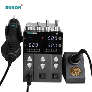 Herramientas <span class=keywords><strong>de</strong></span> Reparación Móvil <span class=keywords><strong>SUGON</strong></span> 202, Pistola <span class=keywords><strong>de</strong></span> Calor, Estación <span class=keywords><strong>de</strong></span> Trabajo <span class=keywords><strong>Sugon</strong></span>, Estación <span class=keywords><strong>de</strong></span> <span class=keywords><strong>Soldadura</strong></span> 2 en 1 <span class=keywords><strong>Sugon</strong></span> - Product Image 6