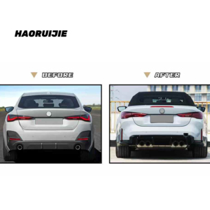Kit di Retrofit per 20-25 BMW 4 <span class=keywords><strong>serie</strong></span> G22/G23 Upgrade M4 versione semplice Kit di protezione per la griglia lato gonna per la gola posteriore Bodykit - Product Image 4