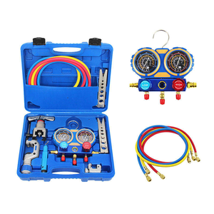 Hand Air Conditioner Tool Kit Vacuum Pump Flare Refrigerant Charging HVAC Installation Home AC Repair Maintenance CT-8A Alloy - Product Image 5