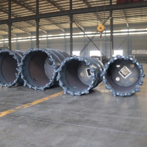 OEM Bauer Soilmec أدوات الحفر الأساسية برميل دلو الصخور مع رصاصة أسنان الصخور الأساسية برميل الأساسية دلو الحفر برميل - Product Image 1