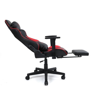 Chaise de jeu de course <span class=keywords><strong>personnalisable</strong></span> Judor Siège de jeu en cuir à hauteur réglable avec repose-pieds Design convertible - Product Image 4