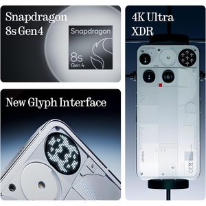 Nothing Phone 3 5G ปลดล็อคแล้ว ความจุ 256GB ระบบปฏิบัติการ Android 15 ชิปประมวลผล Snapdragon 8s Gen4 หน้าจอ 6.67 นิ้ว 120Hz แรม 12GB กล้องหลัง 4 ตัว ความละเอียด 50MP - Product Image 3