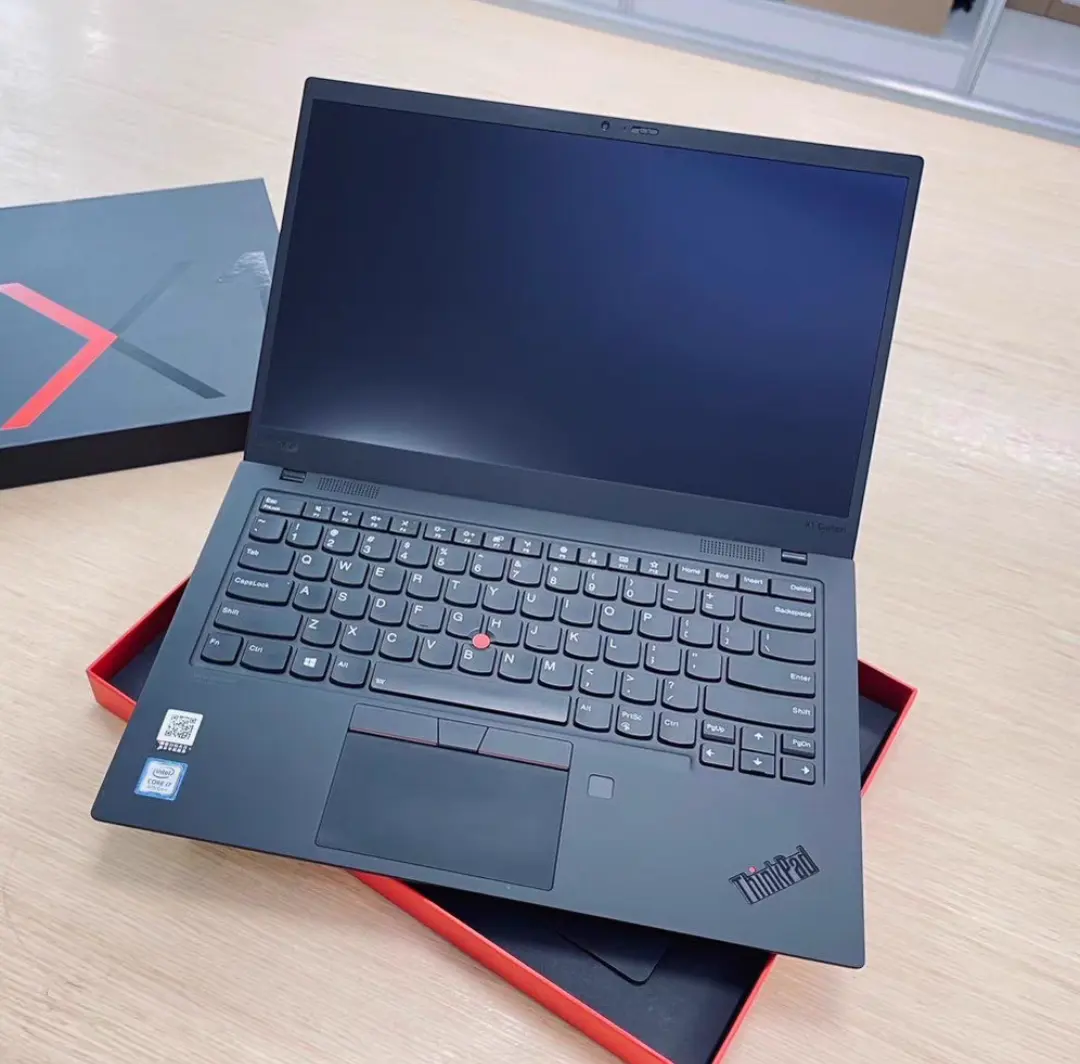 Notebook asli untuk Lenovo Thinkpad X1 Carbon Core I7 8th Gen Laptop bekas bisnis Pc komputer portabel