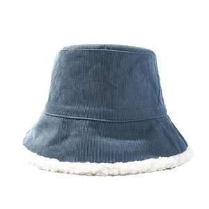 Sombrero de Pescador/Angular Ajustable de Doble Cara de Tela de Pana Cálida para Invierno, Ideal para Fiestas y Uso Diario - Product Image 5