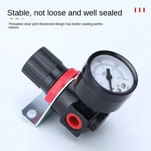 Haute qualité Double connexion compresseur d'air régulateur de pression mini manomètre - Product Image 6