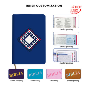 ปลอกแข็งหรูหรา msg GNT CMYK ความละเอียดสูง<span class=keywords><strong>30</strong></span>แกรมกระดาษไบเบิลกับรุ่นที่แตกต่างกัน - Product Image 5