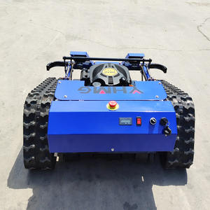 Tondeuse à gazon industrielle 125cc à chenilles avec moteur, livraison rapide, télécommande sans fil, idéale pour le bricolage - Product Image 1