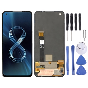 ใหม่มาถึงแล้วหน้าจอ AMOLED LCD ของแท้สำหรับเอซุส เซนโฟน <span class=keywords><strong>8</strong></span> <span class=keywords><strong>ZS590KS</strong></span>-2A007EU I006D พร้อมดิจิไทเซอร์ประกอบครบชุด - Product Image 1