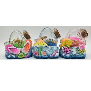 Bán Sỉ Đồ Lưu Niệm Bãi Biển Vỏ Nhựa Thủ Công Cát Trong Chai Đồ Lưu Niệm - Product Image 2