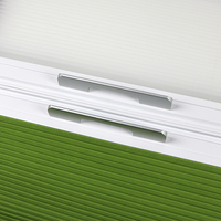 Persianas verticales tipo panal de abeja integradas Hunters para ventanas, persianas y contraventanas eléctricas inteligentes de lujo para el hogar.