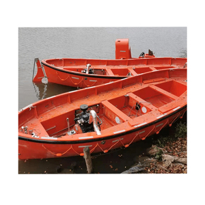 Bateau de pêche d'occasion avec moteur hors-bord prêt à l'emploi immédiat en eaux de rivière et côtières, livraison mondiale - Product Image 1