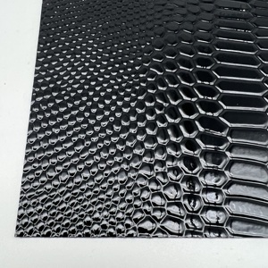 Vendita calda di <span class=keywords><strong>Python</strong></span> serpente in rilievo tessuto elasticizzato sintetico in ecopelle per scarpe superiore e borse - Product Image 3