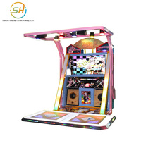 Grande machine de danse à monnayeur, jeu d'arcade musical pour salles de jeux