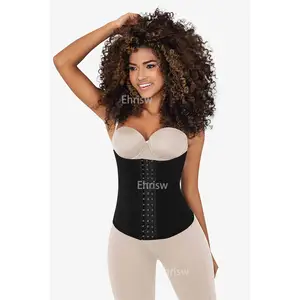 Maximum Control Waist Trainer 3 Rows Closure Women's Shapers Full Body Shaper Colombian Girdles Waist Trainer Post Modeling