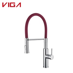 Rubinetto da <span class=keywords><strong>Cucina</strong></span> Monocomando Colorato VIGA di Kaiping, Finitura Bianca con Doccetta Estraibile, Miscelatore da <span class=keywords><strong>Cucina</strong></span> - Product Image 4