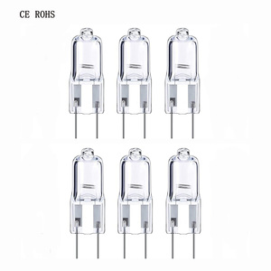 OEM personnalisé vente en gros G5.3 GY6.35 12V 20W 35W 50W lampe en cristal <span class=keywords><strong>projecteur</strong></span> ampoules halogènes enfichables G6.35 <span class=keywords><strong>ampoule</strong></span> - Product Image 1