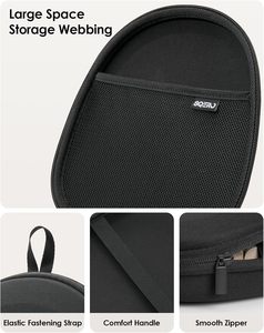 Estuche Rígido Superfino para Auriculares Sony/<span class=keywords><strong>JBL</strong></span>/<span class=keywords><strong>Bose</strong></span>/Soundcore Anker/BERIBES KVIDIO TOZO JLab Over-Ear - Product Image 5