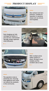 FOTON C2 Furgoneta de 15 Plazas con Techo Alto, Foton View G7 Minibús Diésel, Transmisión Manual, Euro 2, Vehículo Urbano Nuevo - Product Image 5