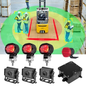 ระบบเตือนจุดบอด ไฟเตือนหลังรถ 12v ไฟ LED ตรวจจับระยะใกล้ ป้องกันการชน ระบบป้องกันการชนสำหรับคลังสินค้า - Product Image 3