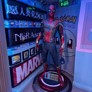 Statue grandeur nature <span class=keywords><strong>Marvel</strong></span> <span class=keywords><strong>Spider</strong></span>-<span class=keywords><strong>Man</strong></span> Iron <span class=keywords><strong>Spider</strong></span> Armor <span class=keywords><strong>Avengers</strong></span> Infinity War, sculpture en résine de collection pour décoration de cave d'homme - Product Image 5