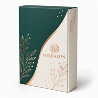 Boîte cadeau magnétique personnalisée à couvercle rabattable, emballage en carton rigide avec fermeture magnétique puissante pour bijoux et cosmétiques
