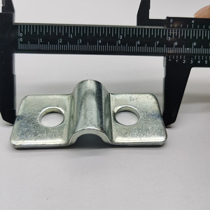 Plaque de connexion métallique estampée sur mesure, 4 mm, acier galvanisé, support de quincaillerie pour assemblage - Product Image 3