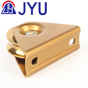Poulie à roulement simple en acier Quincaillerie pour portes coulissantes industrielles Caractéristiques durables Vis à capacité de charge élevée anti-corrosion - Product Image 2