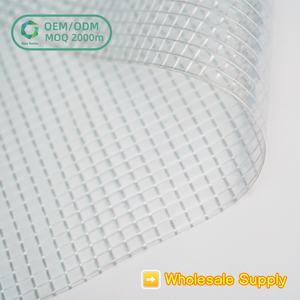 <span class=keywords><strong>Bâche</strong></span> imperméable blanche transparente de PVC de tissu de maille 1000D <span class=keywords><strong>pour</strong></span> le jardin de <span class=keywords><strong>serre</strong></span> chaude - Product Image 1