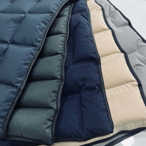 Durable Ripstop Polyester Fabric 110 GSM Windproof <strong>Water</strong> Resistant Down <strong>Proof</strong> Garment <strong>Material</strong> for Outdoor Down Jackets - Product Image 2